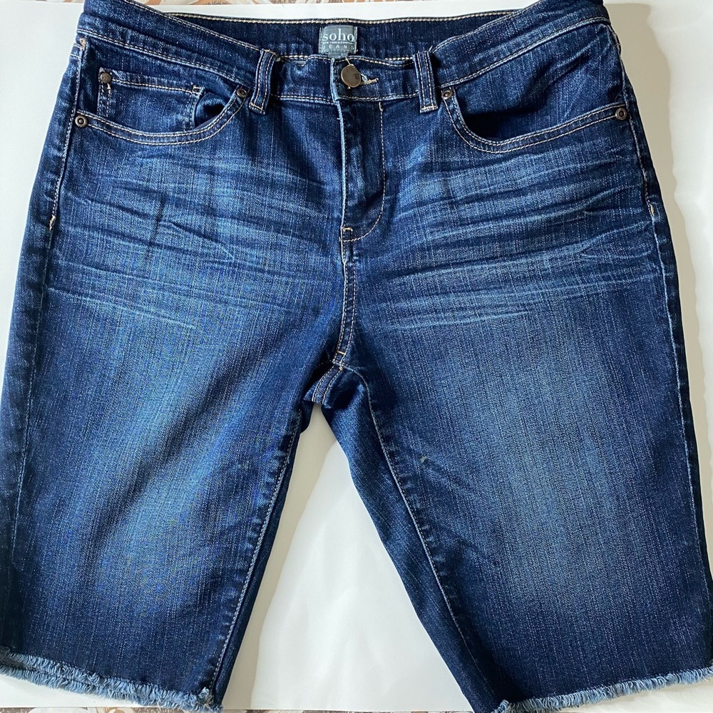 Soho Women's Denim Bermuda Shorts